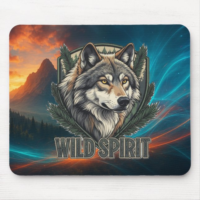 Mousepad Bocal de Espírito Selvagem (Frente)