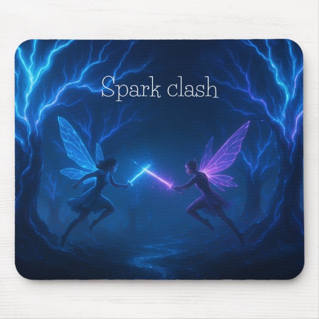 Mousepad Bocal de Fada Elétrica (Frente)