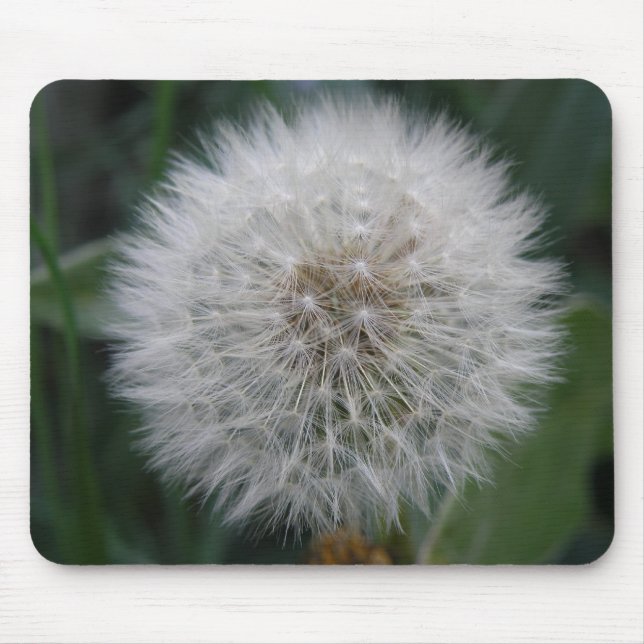 Mousepad Bocal de Flor Dandelion para sementeira (Frente)