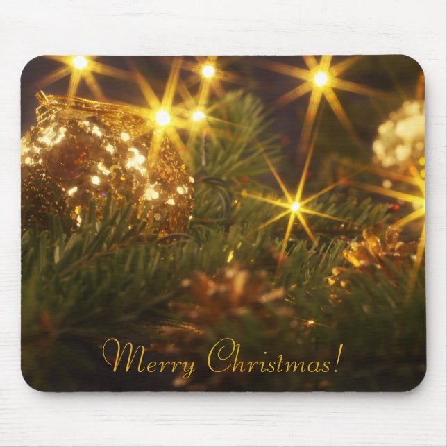 Mousepad Bocal de Natal espumante (Frente)