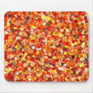 Mousepad Bocal de Ponto Laranja