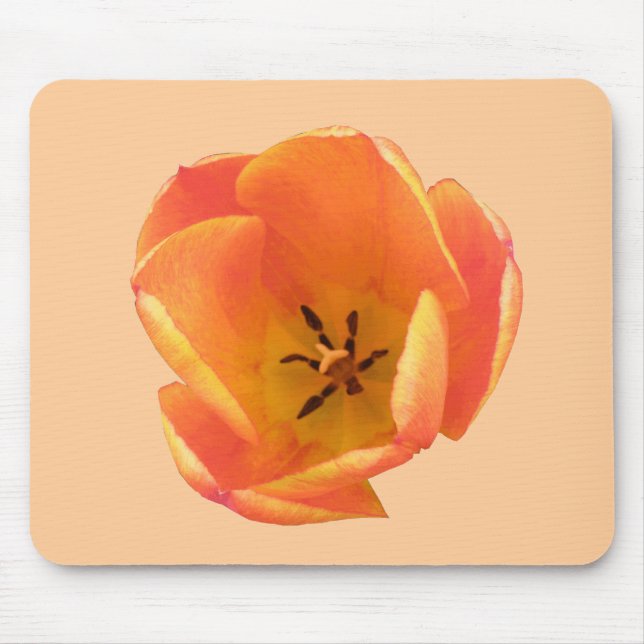 Mousepad Bocal de Tulip Laranja (Frente)