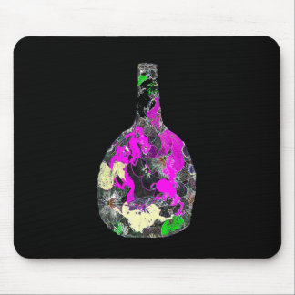 Mousepad bocal de um vaso colorido