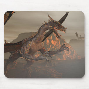 Mousepad Bocal do Dragão de Fogo
