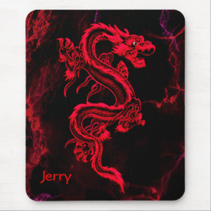 Mousepad Bocal do Dragão Vermelho