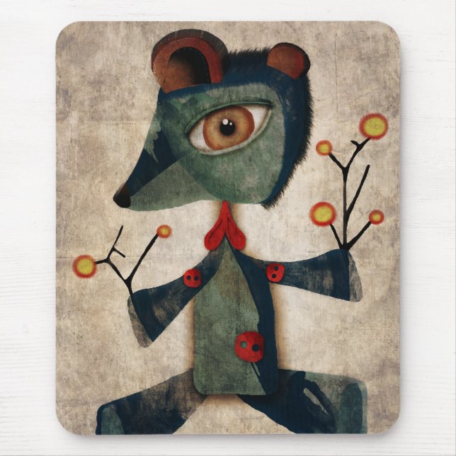 Mousepad Bocal do Urso Antigo (Frente)
