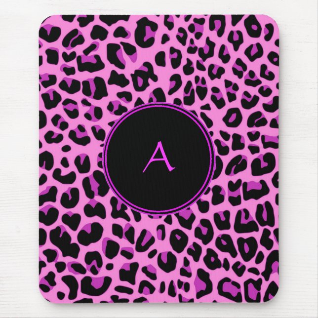 Mousepad Bocal-Leopardo Rosa (Frente)