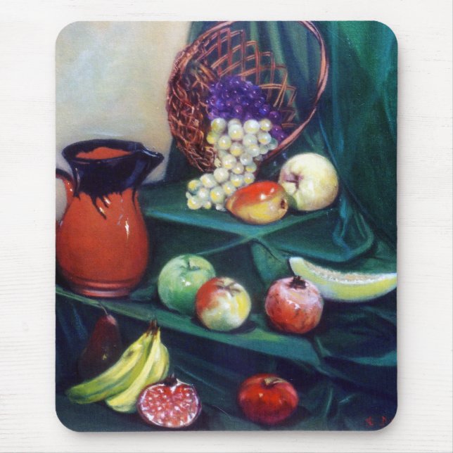 Mousepad Bodegón de Flores — Vida estática das flores (Frente)