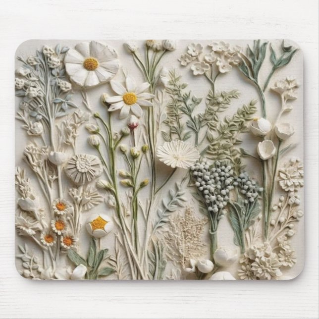 Mousepad Boho Blossoms (Frente)