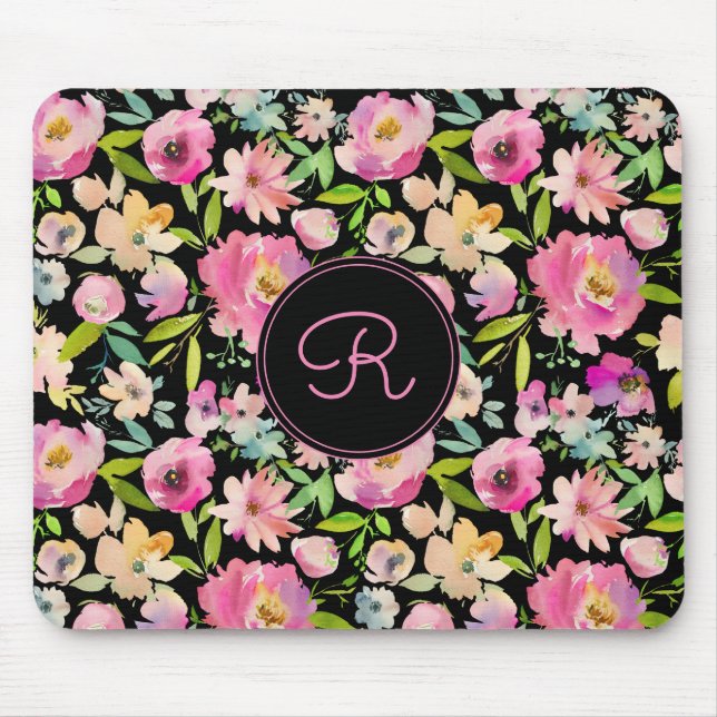 Mousepad Boho Pastel Watercolor (Frente)