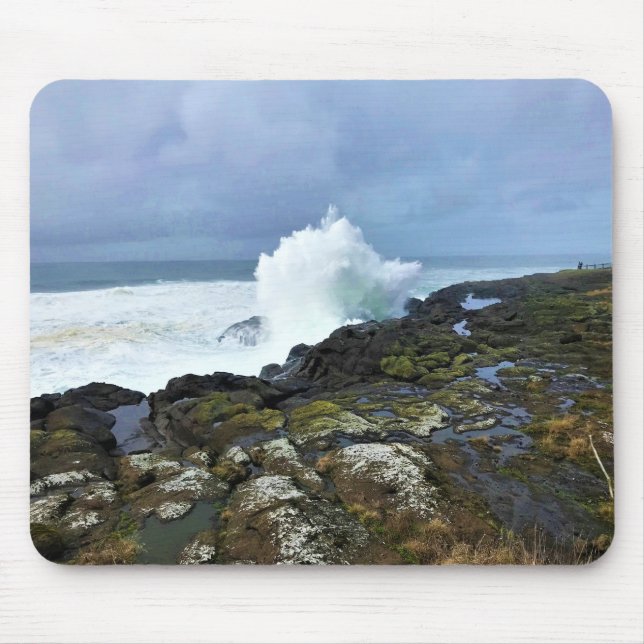 Mousepad Boiler Bay State Wayside, Depoe Bay, Oregon (Frente)