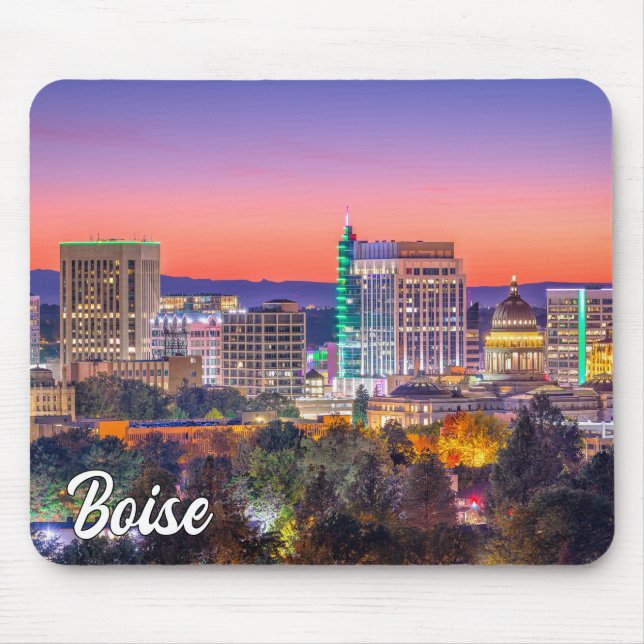 Mousepad Boise, Idaho, EUA (Frente)