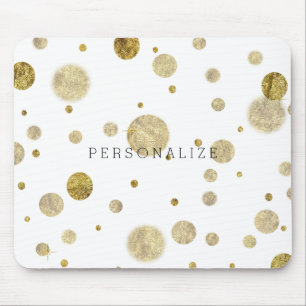 Mousepad Bokeh Glam Dourado