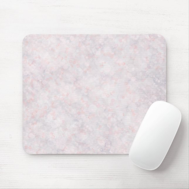 Mousepad Bokeh Rosa Claro Moderno (Com mouse)