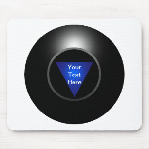 Mousepad Bola da mágica 8 - seu texto