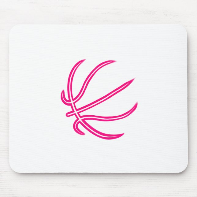 Mousepad Bola de Baskeetball de Basquete (Frente)