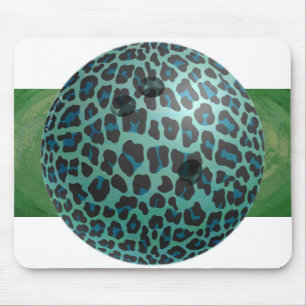 Mousepad Bola de boliche Leopard