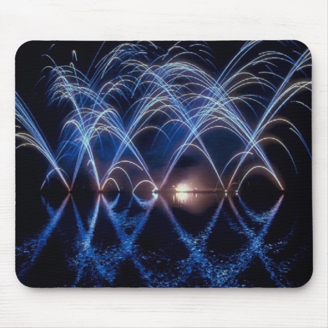 Mousepad Bola de fogo de arqueamento, grandes (Frente)