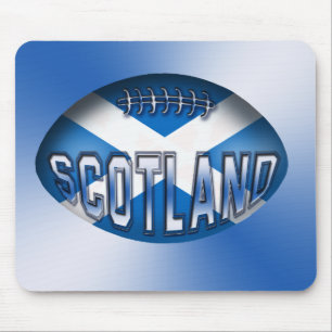 Mousepad Bola de rugby de Scotland