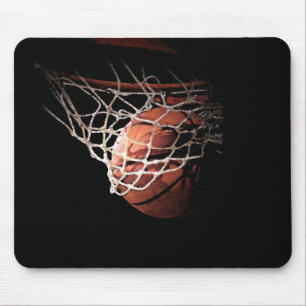 Mousepad Bola do basquetebol na ação