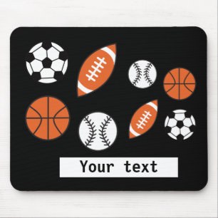 Mousepad Bola Esportiva Engraçado
