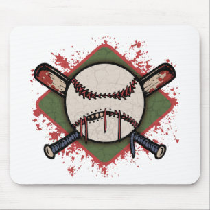 Mousepad Bola má & bastões transversais