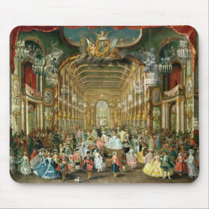 Mousepad Bola mascarada no Hoftheater, Bona, 1754