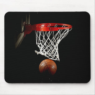 Mousepad Bola & rede do basquetebol