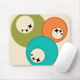 Mousepad Bolas de boliche modernas do século médio