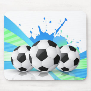 Mousepad Bolas do Almofada-Futebol do rato