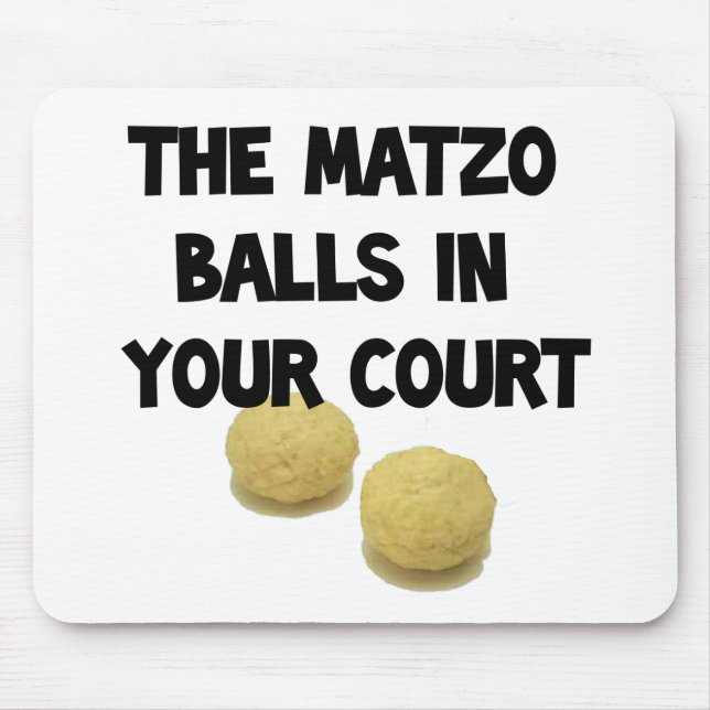 Mousepad bolas do matzoh (Frente)