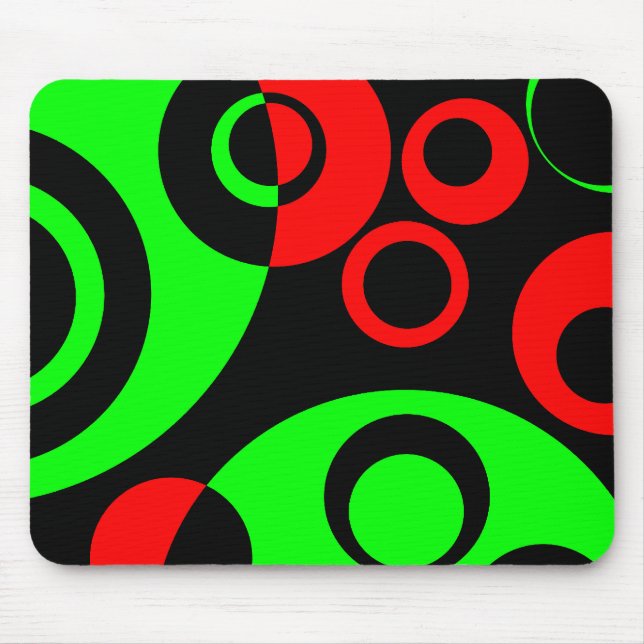 Mousepad Bolhas de abstrato 03 - V2 (Frente)