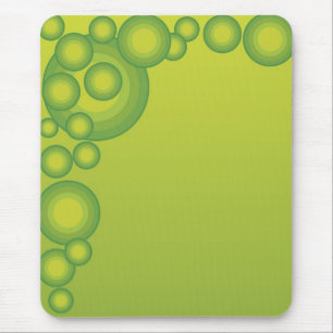 Mousepad Bolhas Verdes