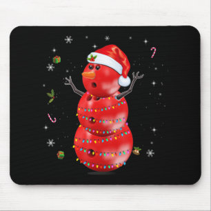 Mousepad Boliche Divertida para Meninos Festa de Natal Meni