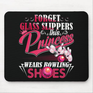 Mousepad Boliche Divertida Para Mulheres Meninas Crianças M