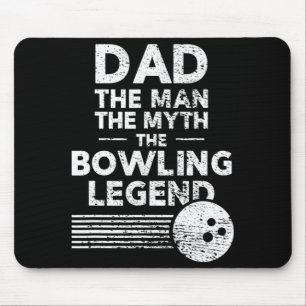Mousepad Boliche Divertida Para O Pai Do Homem O Mito
