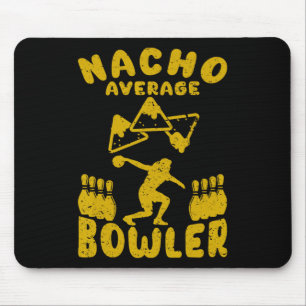 Mousepad Boliche Engraçado Nacho Média Bowler Cinco De Mayo