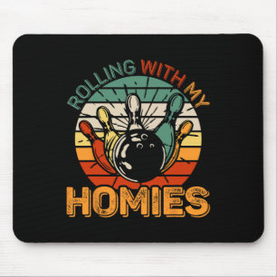 Mousepad Boliche Enrolando Com Minhas Casas Engraçado Bolin