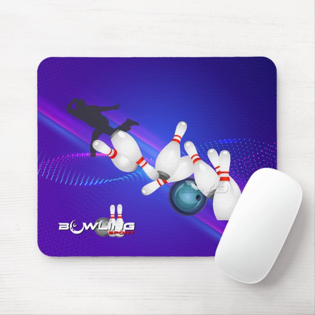 Mousepad Boliches | (Com mouse)