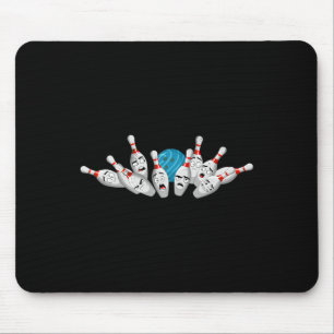 Mousepad Boliches De Cartografia Boliches Assustadas Pins E
