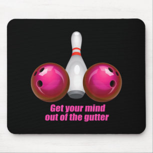Mousepad Boliches Divertidas Mentem-Se Da Manhã