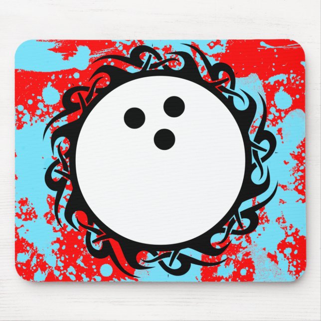 Mousepad boliches tribais (Frente)