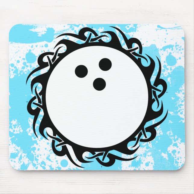 Mousepad boliches tribais (Frente)