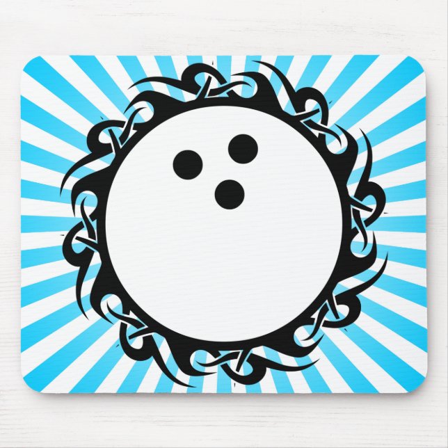 Mousepad boliches tribais (Frente)
