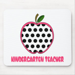 Mousepad Bolinhas Apple do professor de jardim de infância