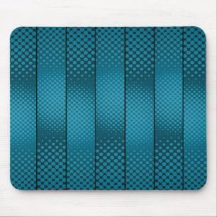 Mousepad Bolinhas Azuis-Claro Assimétricas