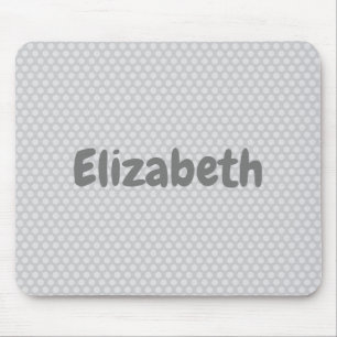 Mousepad Bolinhas cinza