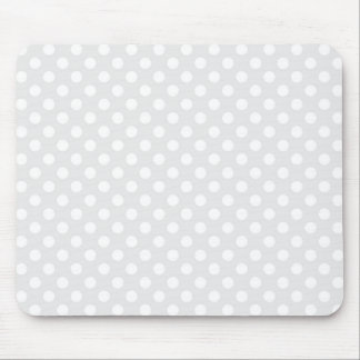 Mousepad Bolinhas cinzentas e brancas da luz -