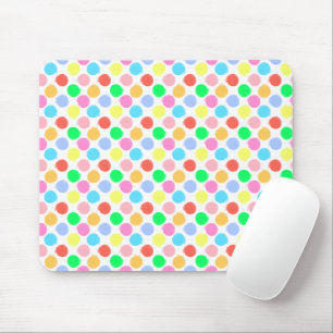 Mousepad Bolinhas coloridas