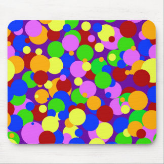 Mousepad Bolinhas coloridas